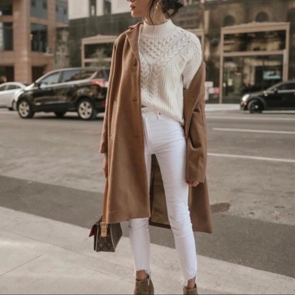 Abercrombie & Fitch Wool-Blend Dad Coat *SOLD* - Picture 2 of 9